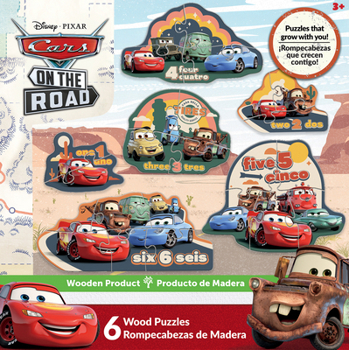 Misc. Cars 6 Pack Puzzles Book