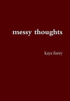 Hardcover messy thoughts Book