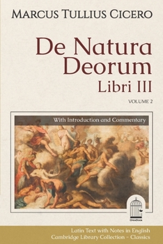 Paperback De natura deorum libri III: Volume 2. With Introduction and Commentary. Cambridge Library Collection. Classics. OpenDoor Book