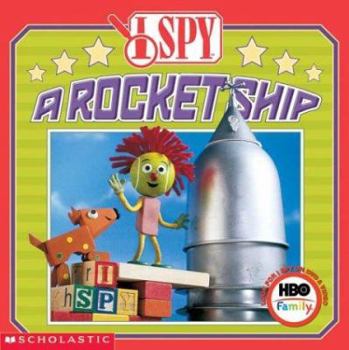 Paperback I Spy a Rocket Ship Book