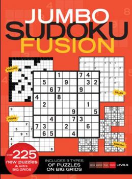 Paperback Jumbo Sudoku Fusion Book