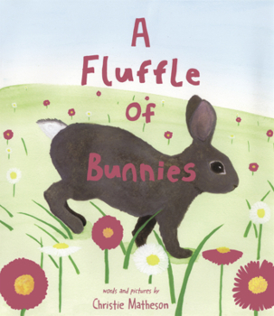 Library Binding Fluffle of Bunnies Book