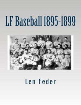 Paperback LF Baseball 1895-1899 Book