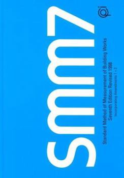 Smm7, Standard Method Of Measurement Of Building Works