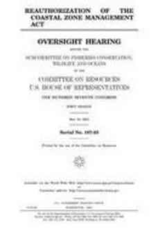 Reauthorization of the Coastal Zone Management Act