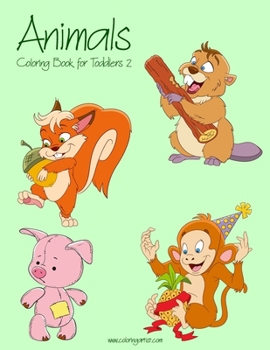 Paperback Animals Coloring Book for Toddlers 2 Book
