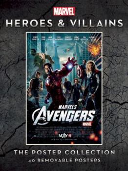 Paperback Marvel Heroes and Villains: The Poster Collection Book