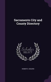 Hardcover Sacramento City and County Directory Book