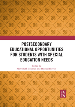 Paperback Postsecondary Educational Opportunities for Students with Special Education Needs Book