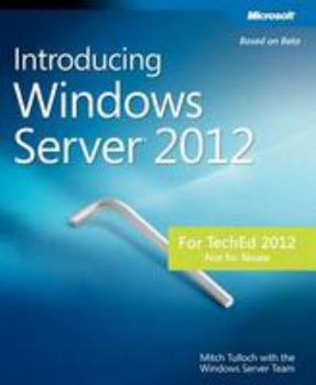 Paperback Introducing Windows Server 2012 Book