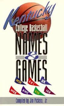 Paperback Kentucky College Basketball Names and Games Book