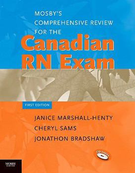Paperback Mosby's Comprehensive Review for the Canadian RN Exam Book