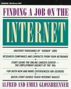 Paperback Finding a Job on the Internet Book