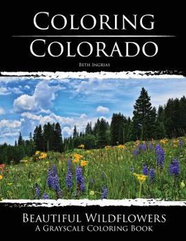 Coloring Colorado: Beautiful Wildflowers: A Grayscale Coloring Book