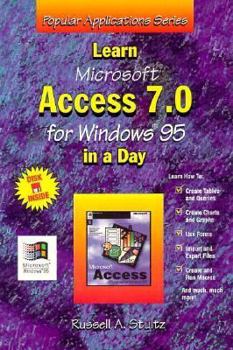 Paperback Lrn MS Access 7/Win Book