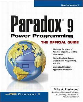 Paperback Paradox 9 Power Programming: The Official Guide Book