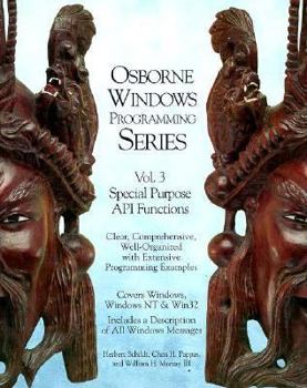 Paperback Osborne Windows Programming Series: Special Purpose API Functions Book