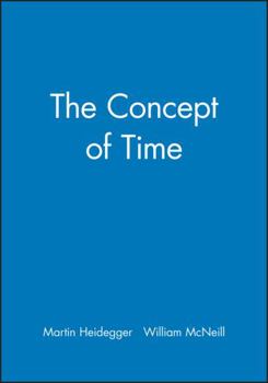 Paperback The Concept of Time Book