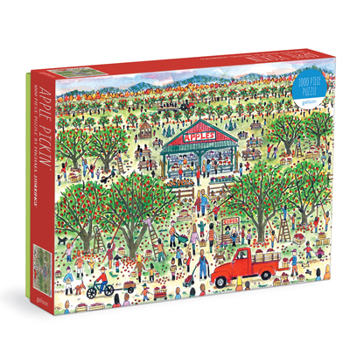 Misc. Michael Storrings Apple Pickin' 1000 Piece Puzzle Book