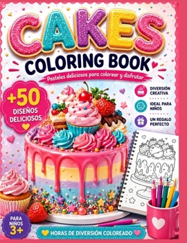 Paperback Cakes Coloring Book