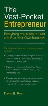 Paperback The Vest-Pocket Entrepreneur: Everything You Need to Start and Run Your Own Business Book