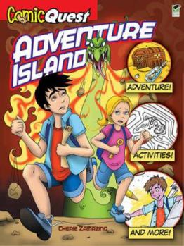 Paperback ComicQuest Adventure Island Book