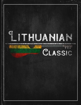 Lithuanian Classic: Lithuania Flag Guitar Journal Heritage Gift Idea for Daguhter, Mom, Coworker  Planner Daily Weekly Monthly Undated Calendar Organizer Journal