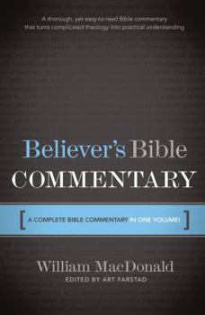 Hardcover Believer's Bible Commentary Book