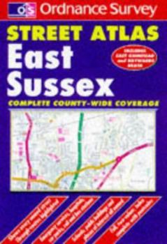 Paperback Ordnance Survey East Sussex Street Atlas (OS / Philip's Street Atlases) Book