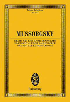 Paperback Night on the Bare Mountain: Edition Eulenburg No. 841 Book