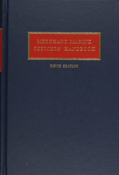 Hardcover Merchant Marine Officers' Handbook Book