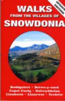 Paperback Walks from the Villages of Snowdonia Book