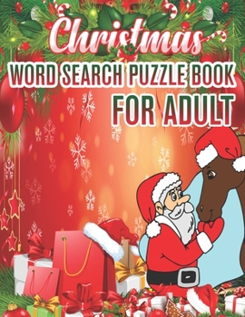 Christmas Word Search Puzzle book For Adult: Word Search Puzzle book (volume 1)