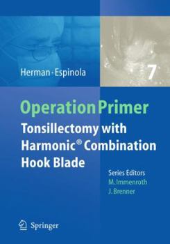 Hardcover Tonsillectomy with Harmonic Technology Book