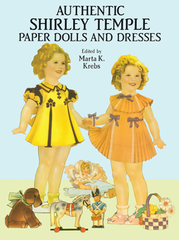 Paperback Authentic Shirley Temple Paper Dolls and Dresses Book