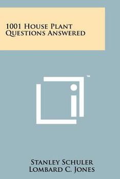 Paperback 1001 House Plant Questions Answered Book