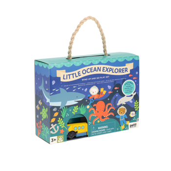 Misc. Little Ocean Explorer Wind Up and Go Play Set Book