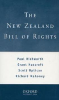 Hardcover The New Zealand Bill of Rights Book