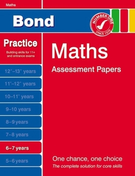 Paperback Bond Maths Assessment Papers 6-7 Years Book