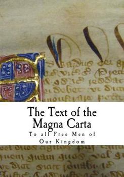 Paperback The Text of the Magna Carta Book