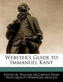 Paperback Webster's Guide to Immanuel Kant Book