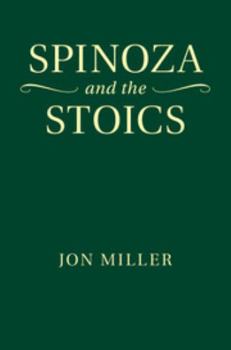 Hardcover Spinoza and the Stoics Book