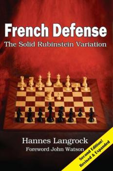 Paperback French Defense: The Solid Rubinstein Variation Book