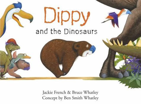 Paperback Dippy and the Dinosaurs Book