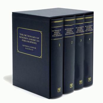 Hardcover Dictionary of Modern American Philosophers Book