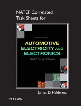 Paperback Natef Correlated Task Sheets for Automotive Electricity and Electronics Book