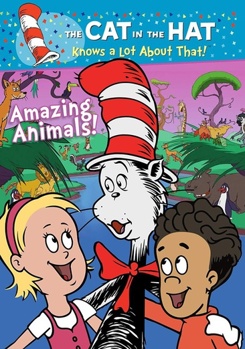 DVD The Cat in the Hat Knows a Lot About That! Amazing Animals! Book