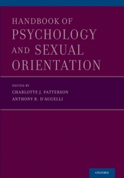 Paperback Handbook of Psychology and Sexual Orientation Book