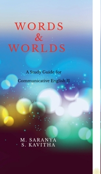 Hardcover Words & Worlds: A Study guide for Communicative English II Book
