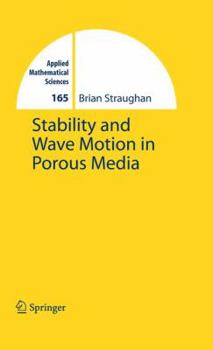 Paperback Stability and Wave Motion in Porous Media Book